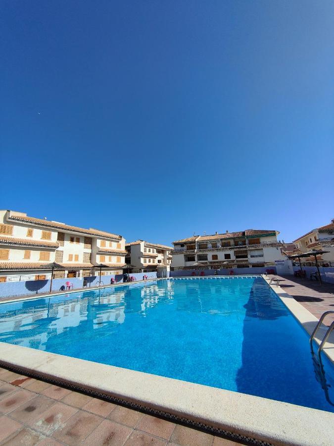 Blue House In Santa Pola Apartment Exterior photo