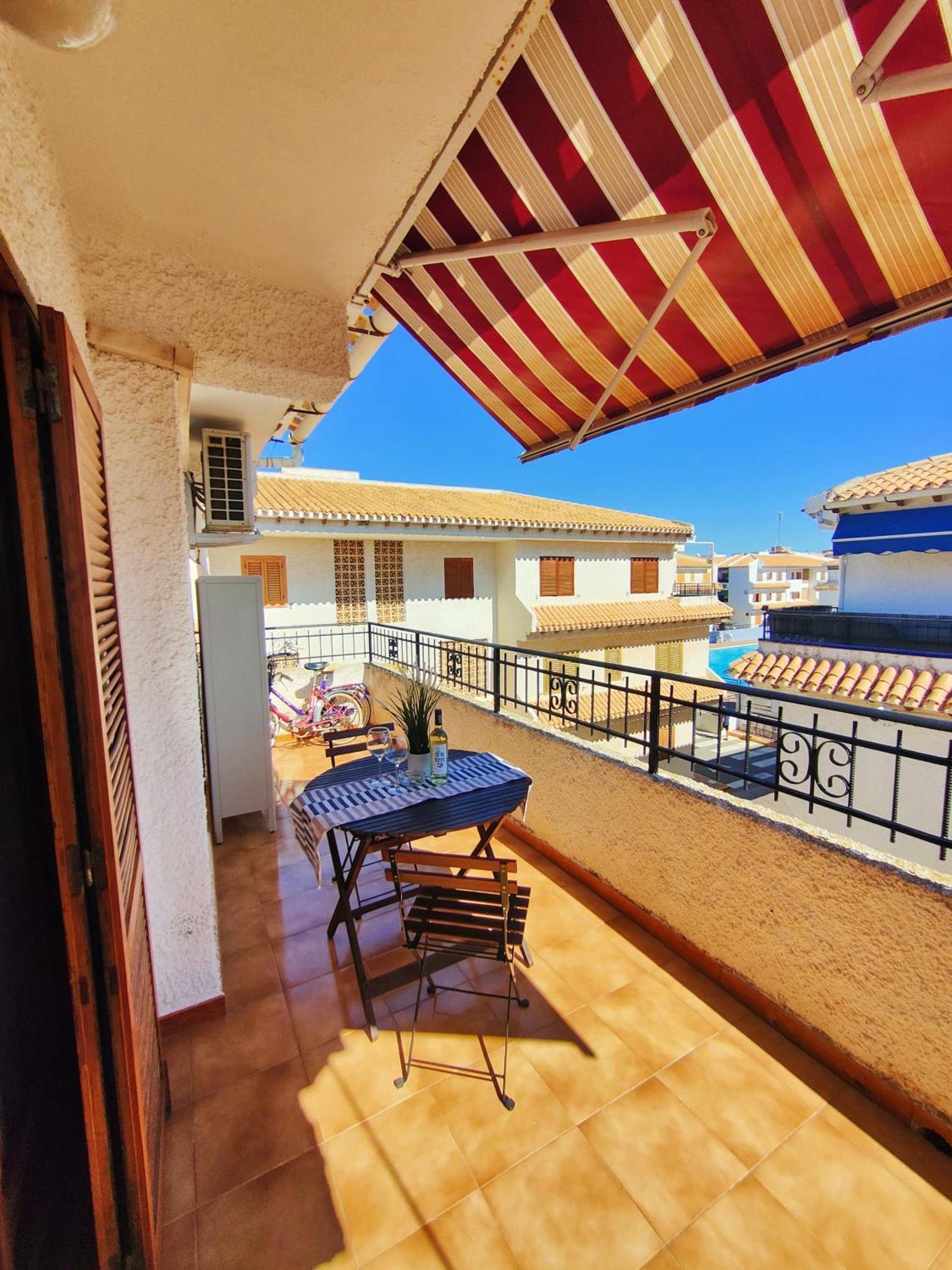 Blue House In Santa Pola Apartment Exterior photo